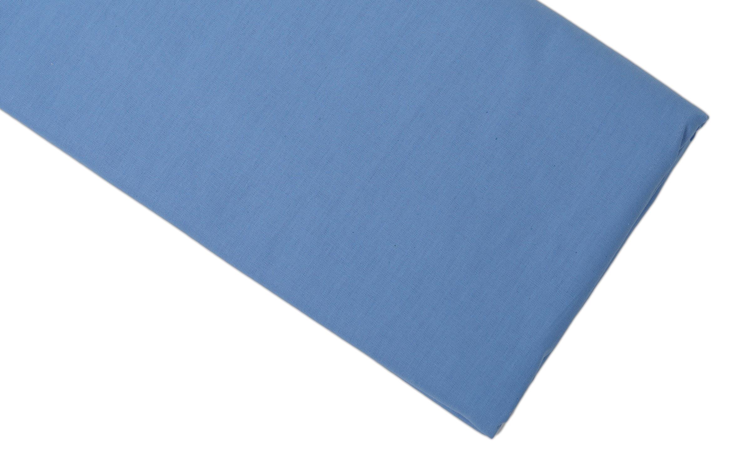 Cearceaf fara elastic, albastru, 150/240 cm  2